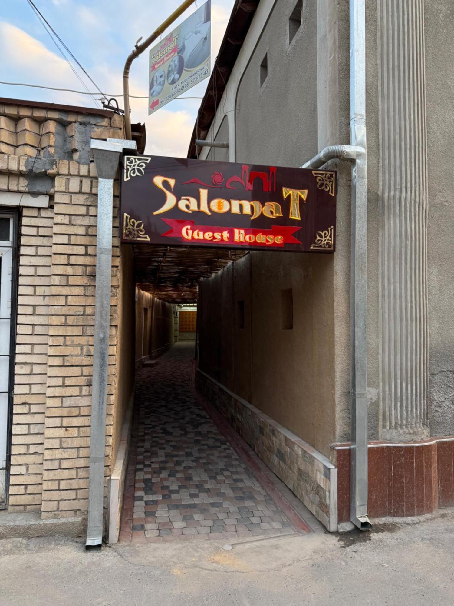 Salomat Guest House Samarcanda Exterior foto